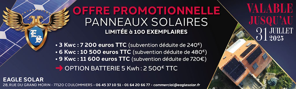 Publicité Eagle Solar